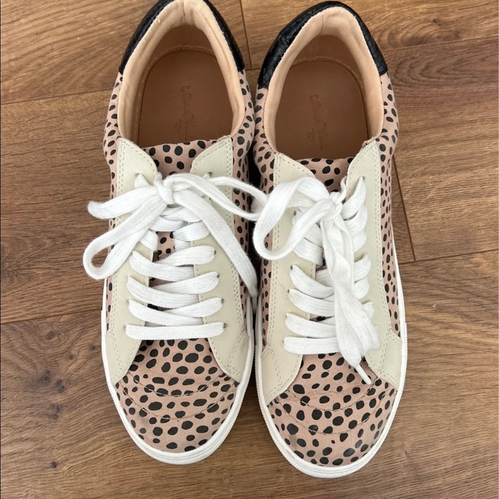 Cheetah print sneakers
